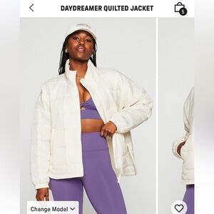 Fabletics daydreamer quilted jacket